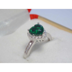 Strieborný dámsky prsteň s farebným zirkónom VPS54316 925/1000 3,16g