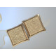 Dámske strieborné napichovacie naušnice s kamienkami ródium VAS460 925/1000 4,60 g