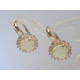 Strieborné dámske opálové naušnice ródium zirkóniky VAS506 925/1000 925/1000 5,06 g