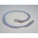 Ródiovaný dámsky náramok vzor SNAKE VNS19426 925/1000 4,26 g
