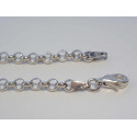Zaujímavá strieborná retiazka, ródium VRS501019 925/1000 10,19g