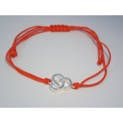 Dámsky strieborný náramok prívesok s ozdobou VNS124 925/1000 1,24g