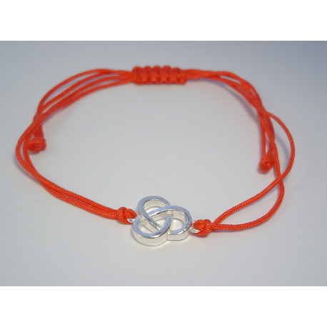 Dámsky strieborný náramok prívesok s ozdobou VNS124 925/1000 1,24g