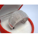 Strieborný dámsky prsteň so zirkónmi VPS63367 925/1000 3,67g