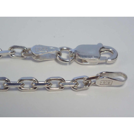 Strieborná retiazka, ródium VRS55859 925/1000 8,59g