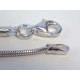 Strieborná dámska retiazka lánko ródium VRS38234 925/1000 2,34g