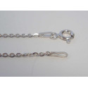 Strieborná dámska retiazka, ródium VDRS38155 925/1000 1,55g