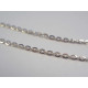Strieborná dámska retiazka, ródium VRS38155 925/1000 1,55g