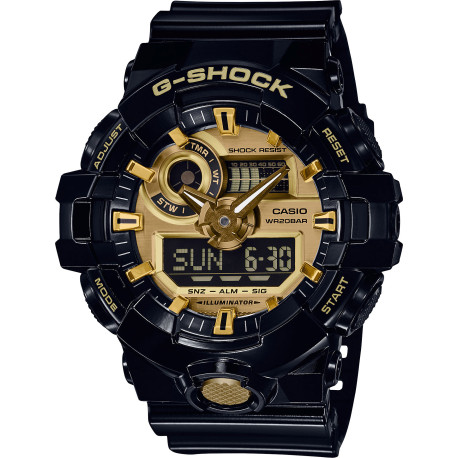 Hodinky Casio G-Shock Original D-GA-710GB-1AER Black & Gold