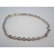Strieborný pánsky náramok, ródium VNS215887 925/1000 8,87g