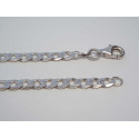 Strieborná pánska retiazka vzor pancier, ródium VRS4951269 925/1000 12,69g