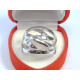 Výrazný dámsky strieborný prsteň ródium VPS56473 925/1000 4,73g