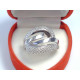 Výrazný dámsky strieborný prsteň ródium VPS55291 925/1000 2,91g