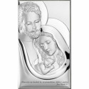 Strieborný obraz Svätá Rodina V-813476XL
