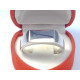 Pánsky strieborný prsteň hladký povrch ródium VPS68513 925/1000 5,13 g