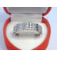Srdiečkový dámsky strieborný prsteň ródium kamienky VPS57288 925/1000 2,88 g