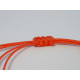 Dámsky strieborný náramok Srdiečko na červenej šnúrke DNS225 925/1000 2.25 g