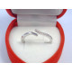 Jemný dámsky strieborný prsteň zirkóny ródium VPS51106 925/1000 1,06 g