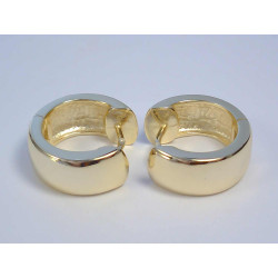 Dámske pozlátené naušnice malé kruhy VAS660 925/000 6,60 g