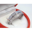 Prsteň z chirurgickej ocele s nápisom forever love a s kamienkami VPO55308 316/L 3,08g