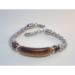 Náramok z chirurgickej ocele s prírodným kameňom VNO19211990 316/L 19,90g