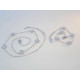 SET retiazka a náramok z chirurgickej ocele s bielymi kamienkami VSO43475/1083 316/L 10,83g