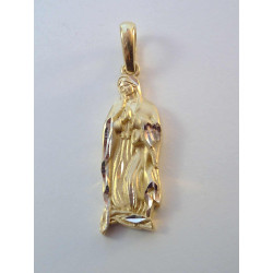 Zlatý prívesok Panna Mária VI275V žlté zlato 14 karátov 585/1000 2,75g