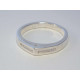 Jednoduchý dámsky prsteň kamienky zirkónu DPS51260 925/1000 2,60 g