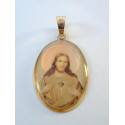 Zlatý medailón Ježiš VI090Z žlté zlato 14 karátov 585/1000 0,90g