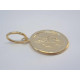 Zlatý medailón Svätý obrázok VI087Z žlté zlato 14 karátov 585/1000 0,87g