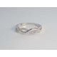 Strieborný prsteň zirkóny VAS53174 925/1000 1,74g