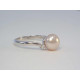 Strieborný prsteň s perlou VPS60254 925/1000 2,54g