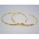 Strieborné pozlátené náušnice vzorované kruhy VAS62 925/1000 6,20g