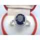 Zaujímavý strieborný prsteň čierny zirkón VAS53309 925/1000 3,09g