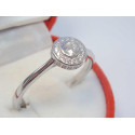 Strieborný prsteň okrúhly zirkón VPS65245 925/1000 2,45g