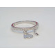 Strieborný prsteň zdobený zirkónmi s príveskami VPS46149 925/1000 1,49g