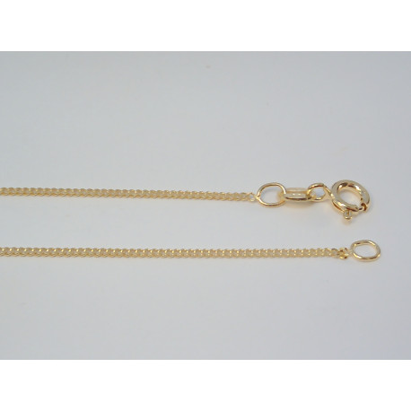 Strieborná pozlátená retiazka pancier DRS42175 925/1000 1,75g