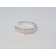 Strieborná hladká náušnica SINGLE číry zirkón DAS066 925/1000 0,66g