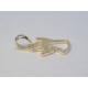 Strieborný pozlátený minimalistický prívesko Anjel DIS058 925/1000 0,58g