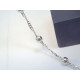 Strieborná rhodiovaná retiazka s guličkami DRS45317 925/1000 3,17g